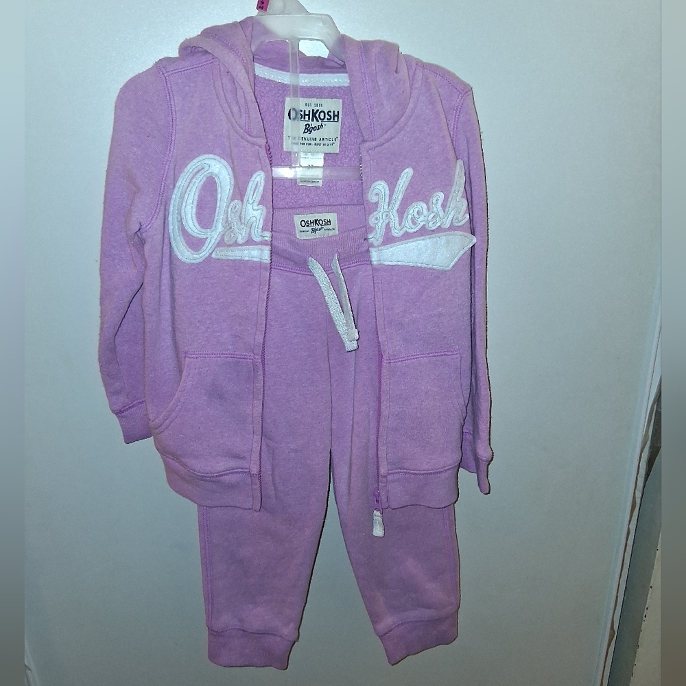 OshKosh B'gosh Lavender Hoodie and Joggers Set